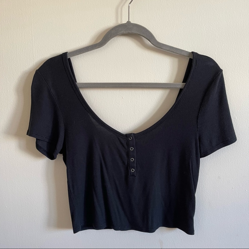 Pacsun Ribbed Crop Top